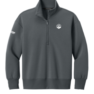 Grey V Neck Sweatshirt